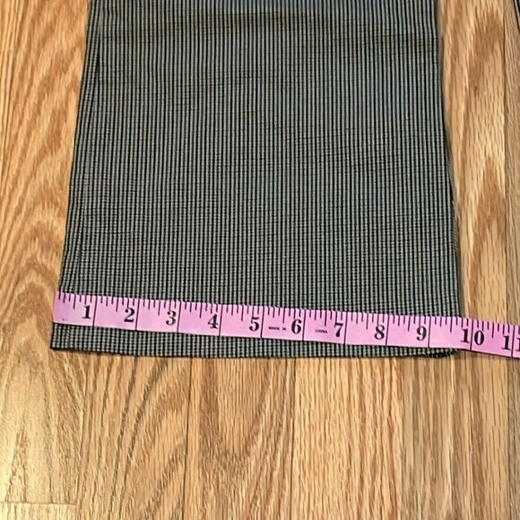 NWT  Y2K Tommy Hilfiger Flare Striped Trousers Pants, Low-rise, necktie belt, 2 - Picture 3 of 11